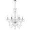 Cwi Lighting Princeton 6 Light Down Chandelier With Chrome Finish 8023P24C-6 - alternate 1